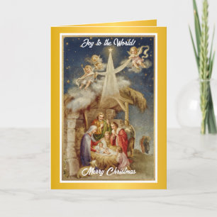 Vintage-Weihnachtsgeburt Christi - Klassisch relig