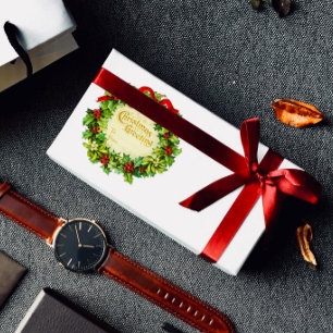 Vintage Weihnachtsgeschenke Labels 4 Von mir zu di