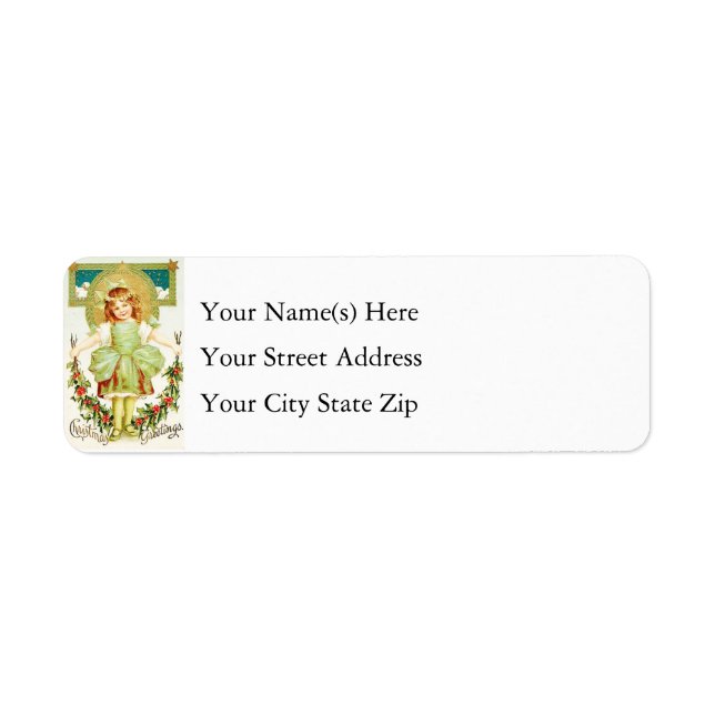 Vintage Weihnachtsgrüße (Vorne)