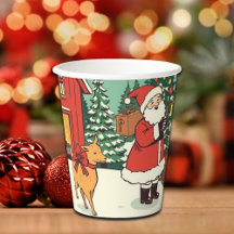 Vintage-Weihnachtsillustration