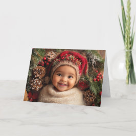 Vintage Weihnachtskarte Karte