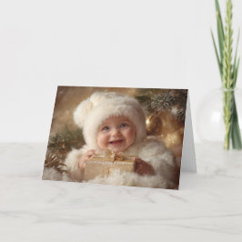 Vintage Weihnachtskarte Karte