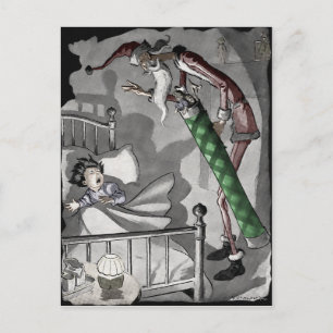 Vintage Weihnachtskarte Postkarte