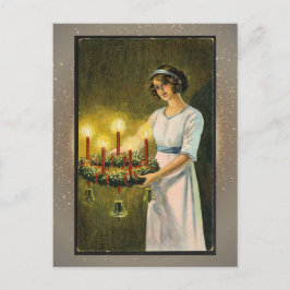 Vintage Weihnachtskarte Postkarte