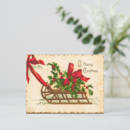 Vintage Weihnachtskarte Postkarte