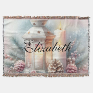 Vintage Weihnachtsklangen und Ornamente Decke