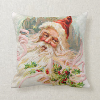 VINTAGE WEIHNACHTSMANN KISSEN