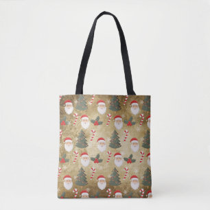 Vintage-Weihnachtsmann-Muster