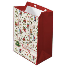 Vintage-Weihnachtsmann personalisiertes Weihnachte