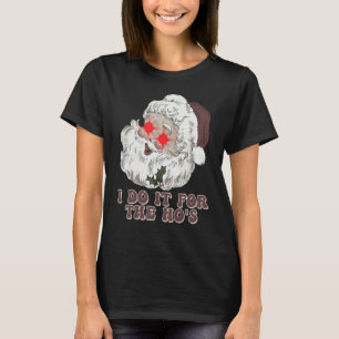 Vintage-Weihnachtsmann Santa Ich mache es für die T-Shirt