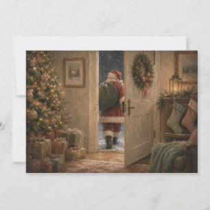 Vintage Weihnachtsmann Weihnachten