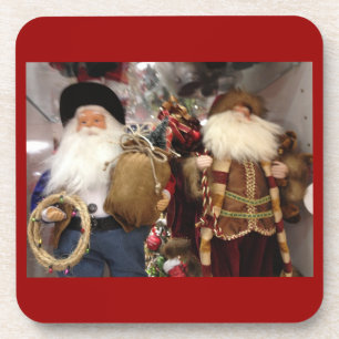 VINTAGE WEIHNACHTSMANN WEIHNACHTS-UNTERSETZER UNTERSETZER