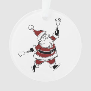Vintage-Weihnachtsmann-Weihnachtsbaumanhänger Ornament
