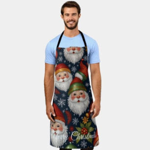 Vintage Weihnachtsmann Weihnachtskollektion Schürze