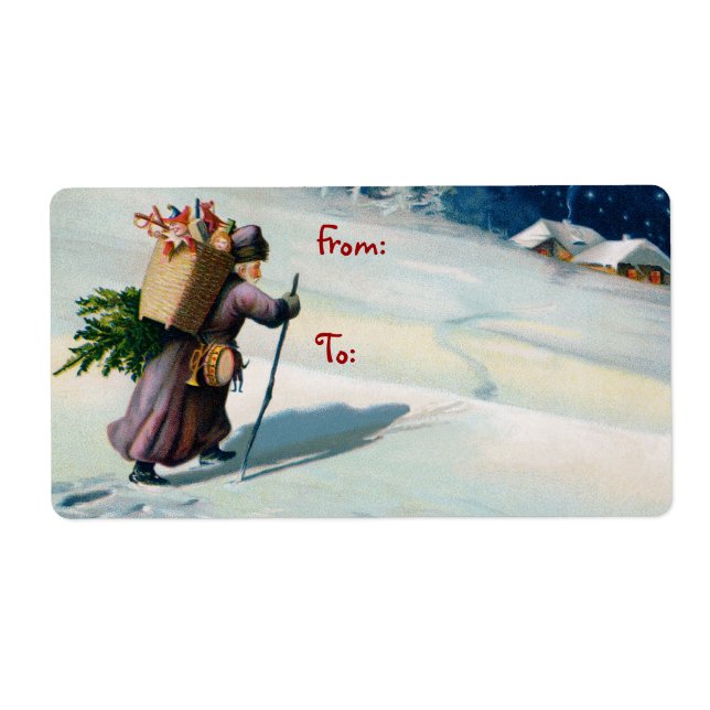 Vintage Weihnachtsmarken (Vorne)