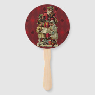 Vintage Weihnachtsmusik Fächer