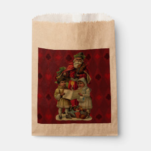 Vintage Weihnachtsmusik Geschenktütchen