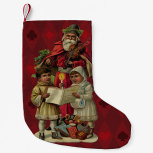 Vintage Weihnachtsmusik Kleiner Weihnachtsstrumpf