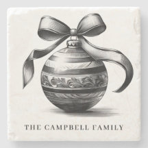 Vintage-Weihnachtsschmuck Familienname