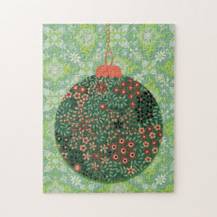 Vintage-Weihnachtsschmuck-Feiertags-Puzzle Puzzle