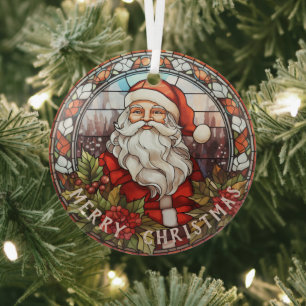 Vintage Weihnachtsschmuck, Retro Weihnachten Ornament Aus Glas
