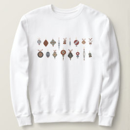 Vintage Weihnachtsschmuck Sweatshirt