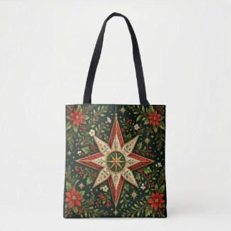 Vintage-Weihnachtsstern-Ornament Poinsettie Stechp
