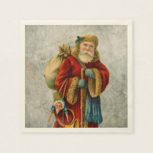 Vintage Weihnachtszeit Serviette