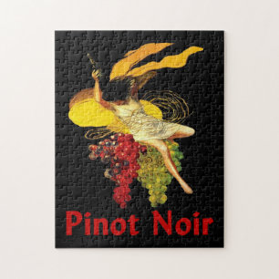 Vintage Weinposter Puzzle