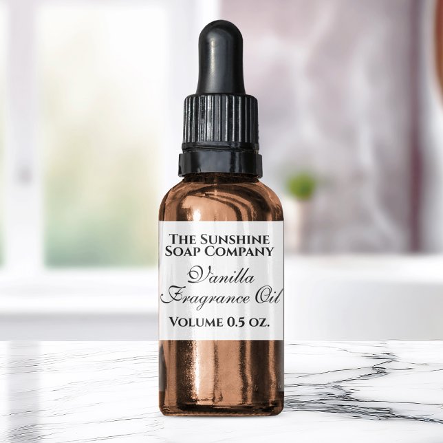 Vintage weiße Seife und kosmetisches Etikett (Von Creator hochgeladen)