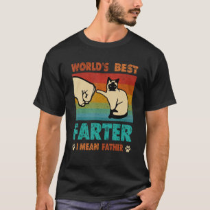 Vintage Welt ist die beste Farter I Gemein Vater F T-Shirt