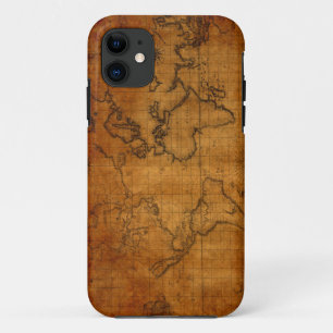 Vintage Weltkarte iPhone 5/5S Hülle
