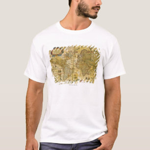 Vintage Weltkarte T-Shirt