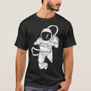 Vintage Weltraum-Astronaut T-Shirt