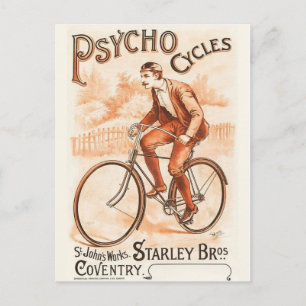 Vintage-Werbeplakat-Postkarte Postkarte