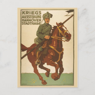 Vintage-Werbeplakat-Postkarte Postkarte