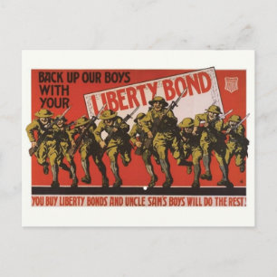 Vintage-Werbeplakat-Postkarte Postkarte