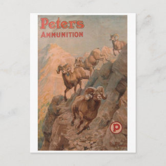 Vintage-Werbeplakat-Postkarte Postkarte