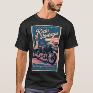Vintage Werberückgabe T-Shirt