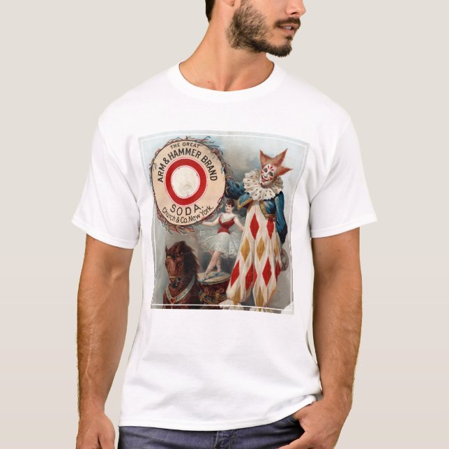 Vintage Werbung für arm & hammer Soda T-Shirt (Vorderseite)