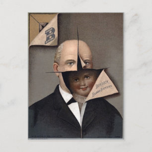 Vintage-Werbung für Burdock Blood Bitters Postkarte