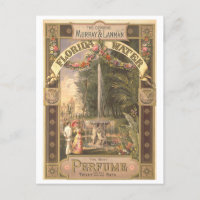 Vintage Werbung für Florida Water Parfüm