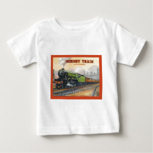 Vintage Werbung, Hornby Zug-Sets Baby T-shirt