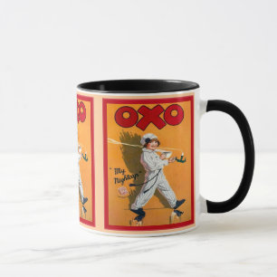 Vintage Werbung, Oxo, meine Nachthaube Tasse