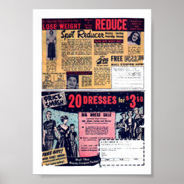 Vintage Werbung Poster