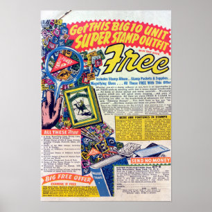 Vintage Werbung Poster