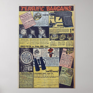 Vintage Werbung Poster