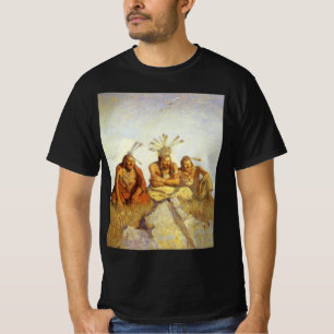 Vintage West, Guardians War or Peace von NC Wyeth T-Shirt