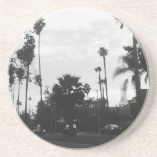 Vintage West Hollywood, Los Angeles, Kalifornien Getränkeuntersetzer