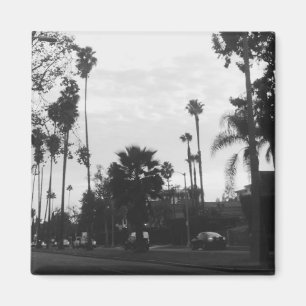 Vintage West Hollywood, Los Angeles, Kalifornien Magnet